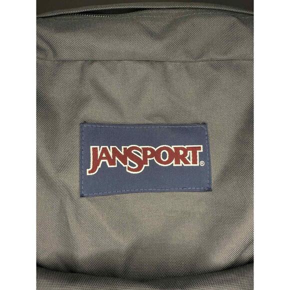 Jansport SuperBreak Adjustable Shoulder Strap School Work Backpack Gray - Picture 5 of 7